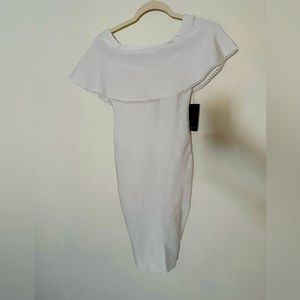 White womens dress